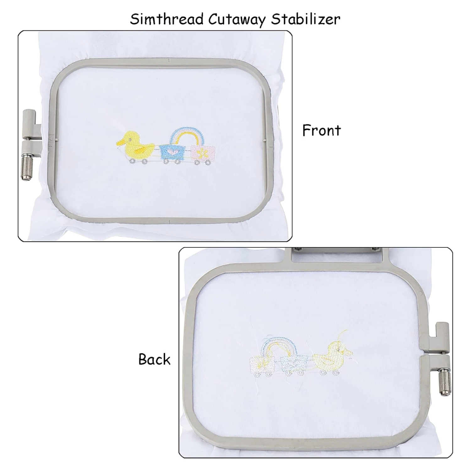 Picture 7: Simthread Cut Away Embroidery Stabilizer Backing Interlining - Weight 2.8 Ounces