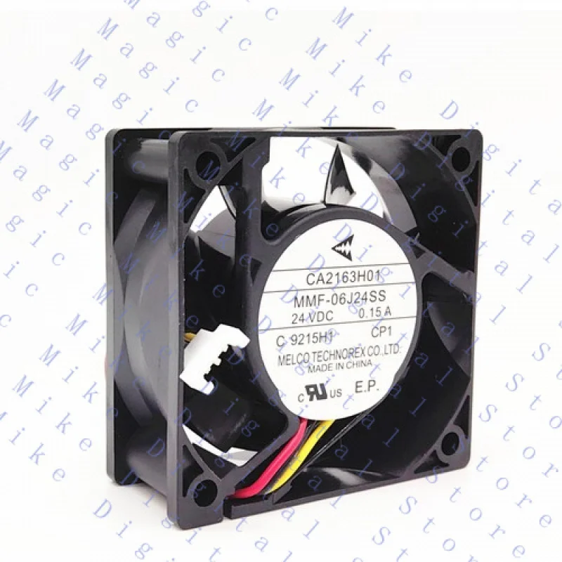 UU 1PC CA2163H01 MMF-06J24SS-CP1 24V DC 0.15A 3핀 인버터 냉각 팬
