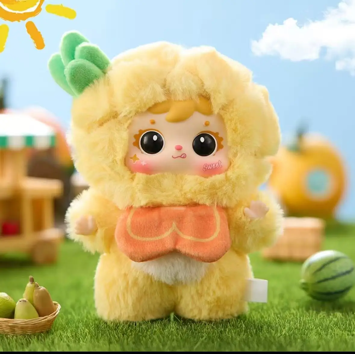 جديد حقيقي صموئيل عبق الفاكهة الجنة صندوق أعمى لطيف دمية متنوعة صندوق تخزين مكتبي صندوق مفاجأة الديكور هدية #3