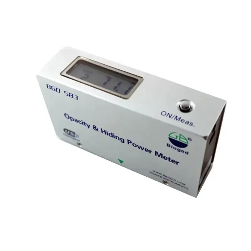 Lab BGD 583 ISO 2814 ISO 3906 ISO 6504 DIN 55984 Portable Reflectance Meter Coating Opacity Meter Hiding Power Meter