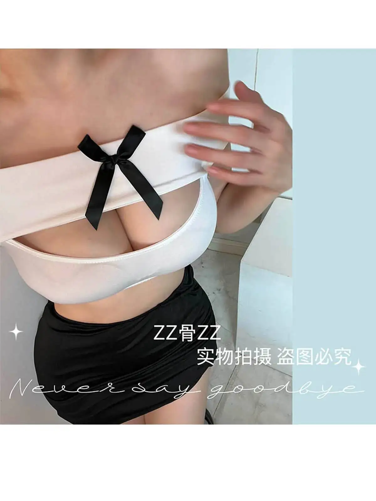 Primavera Nuovo Sexy Puro Desiderio delle Donne Hollow Una Spalla T-Shirt + Vestito Diviso Elegante Moda Dolce Donne Coreane 2025 Nuove Magliette E Camicette H29