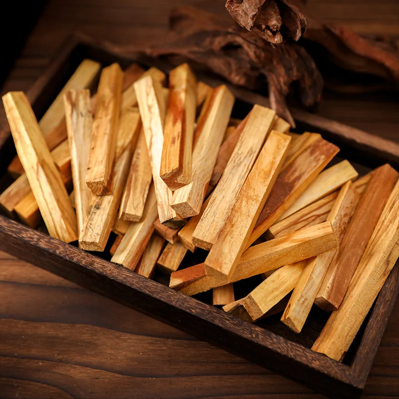 Peruvian Holy Wood Logs Natural Aromatherapy Aura Spatial Magnetic Field Meditation Spiritual Cultivation Fragrance Palo Santo