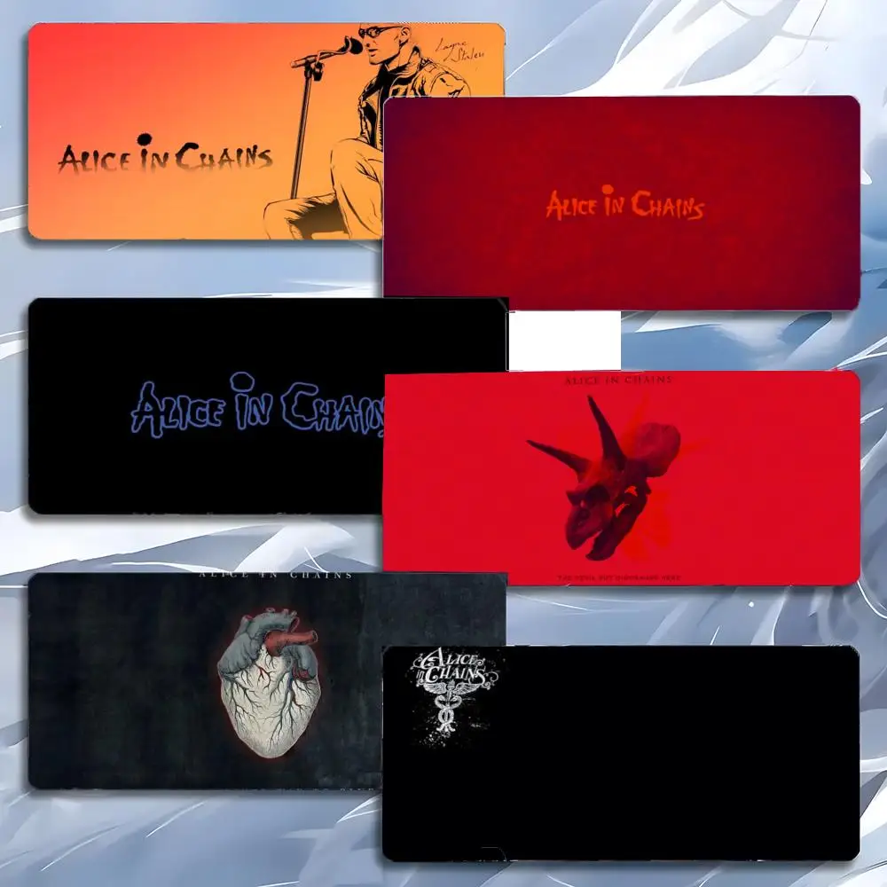 band rock A-Alice in Chains Mouse Pad Mousepad Large Gaming LockEdge Thickened PC Table Desk Mat