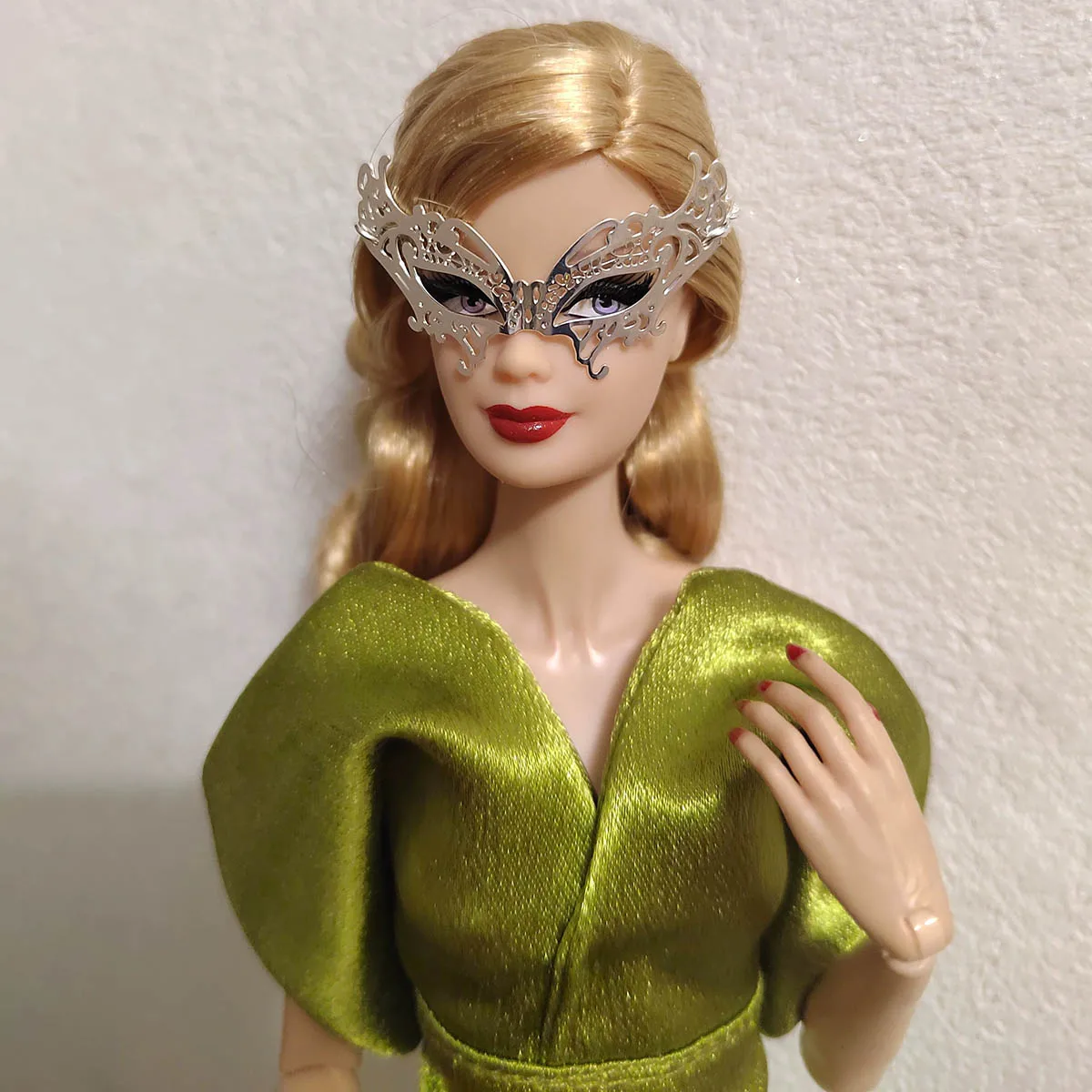 1/6 poupée bijoux accessoires mode exquise maquillage balle Cosplay métal masque pour les yeux 30 cm mannequin poupée dîner fête habiller