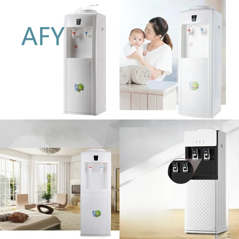 Water Dispenser for Home Office Kitchen Bar Use Vertical Refrigerated Heating Desktop Automatic Bottled Drink Dispenser with