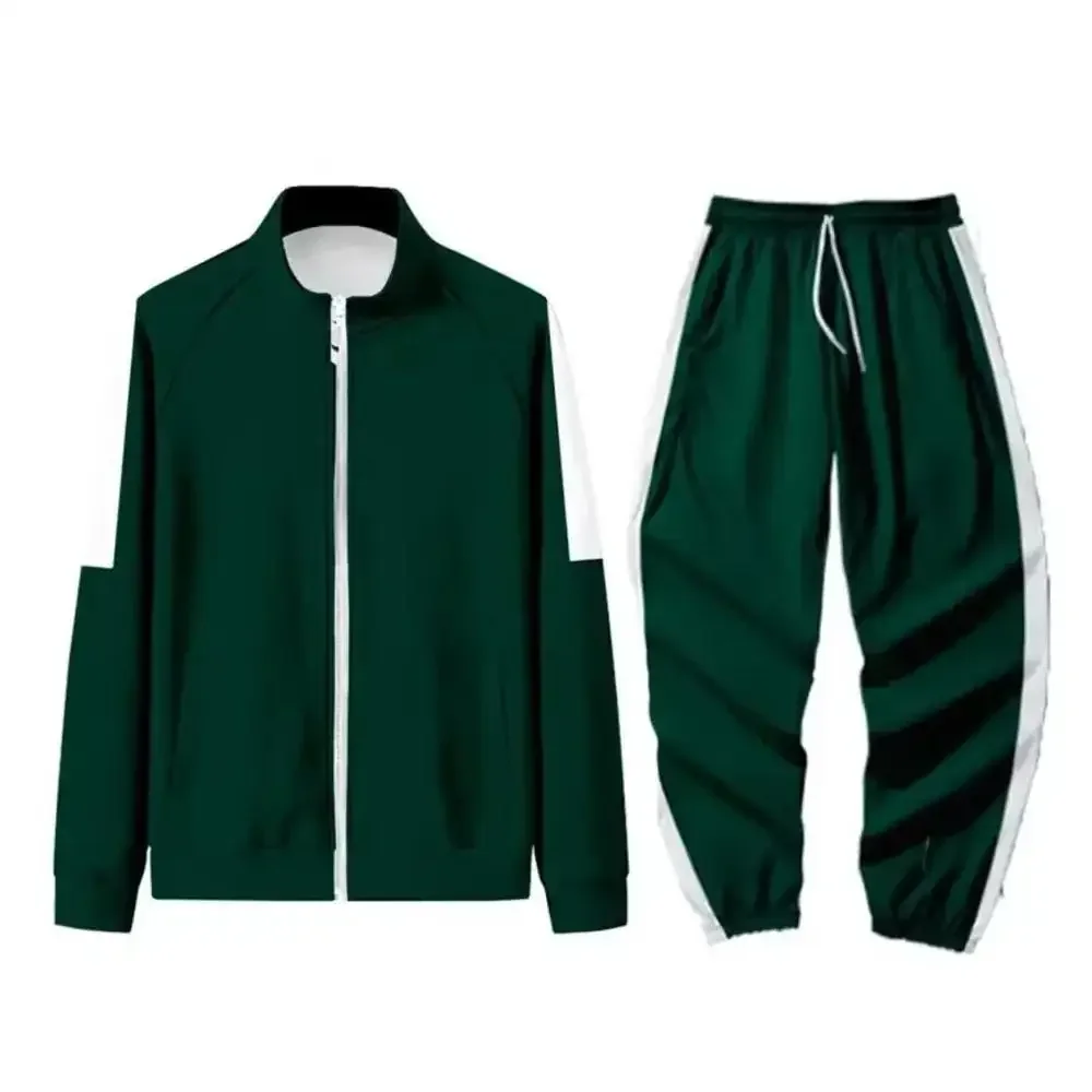 Anime Horro Calamari Cosplay Game Korean Drama Costume Men Sport Sweatshirt Hoodie Jacket Two Piece Set Party Clothe view 6
