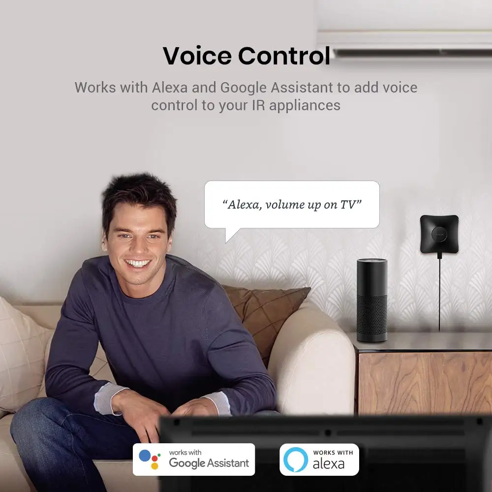 Original Broadlink RM4 Pro Add HTS2 IR RF Wifi Universal Remote Control RM4Pro Smart Home Automation Work With Alexa Google Home
