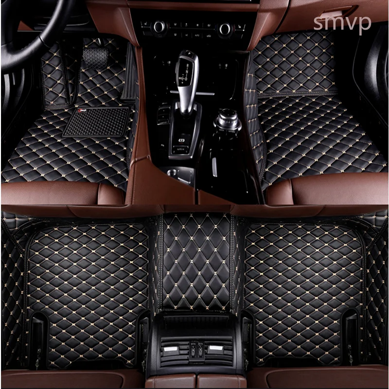 

LHD for Peugeot 508 2018 2017 2016 2015 2014 2013 2012 2011 Car Floor Mats Interior Styling Waterproof Anti Dirty Leather Rugs