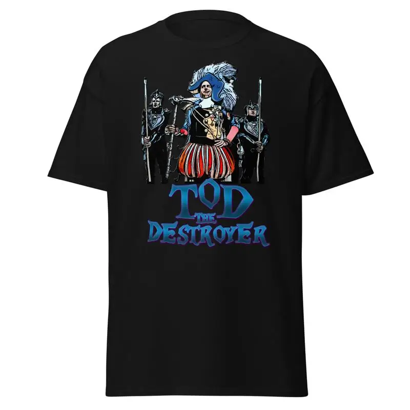 

Футболка Tod The Destroyer идеально подходит для мамы и папы, спасите мира поклонников