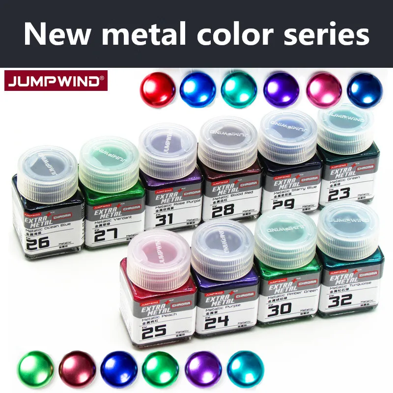 

Model Paint Coloring Metal Color Coating gunpla Military Pigment DIY Resin Manual Hand Made Spray Spray PS ABS