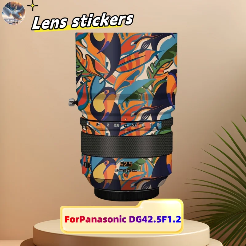 

for Panasonic DG42.5F1.2 Camera Lens stickers, precision cut wear-resistant protective film, DIY skin