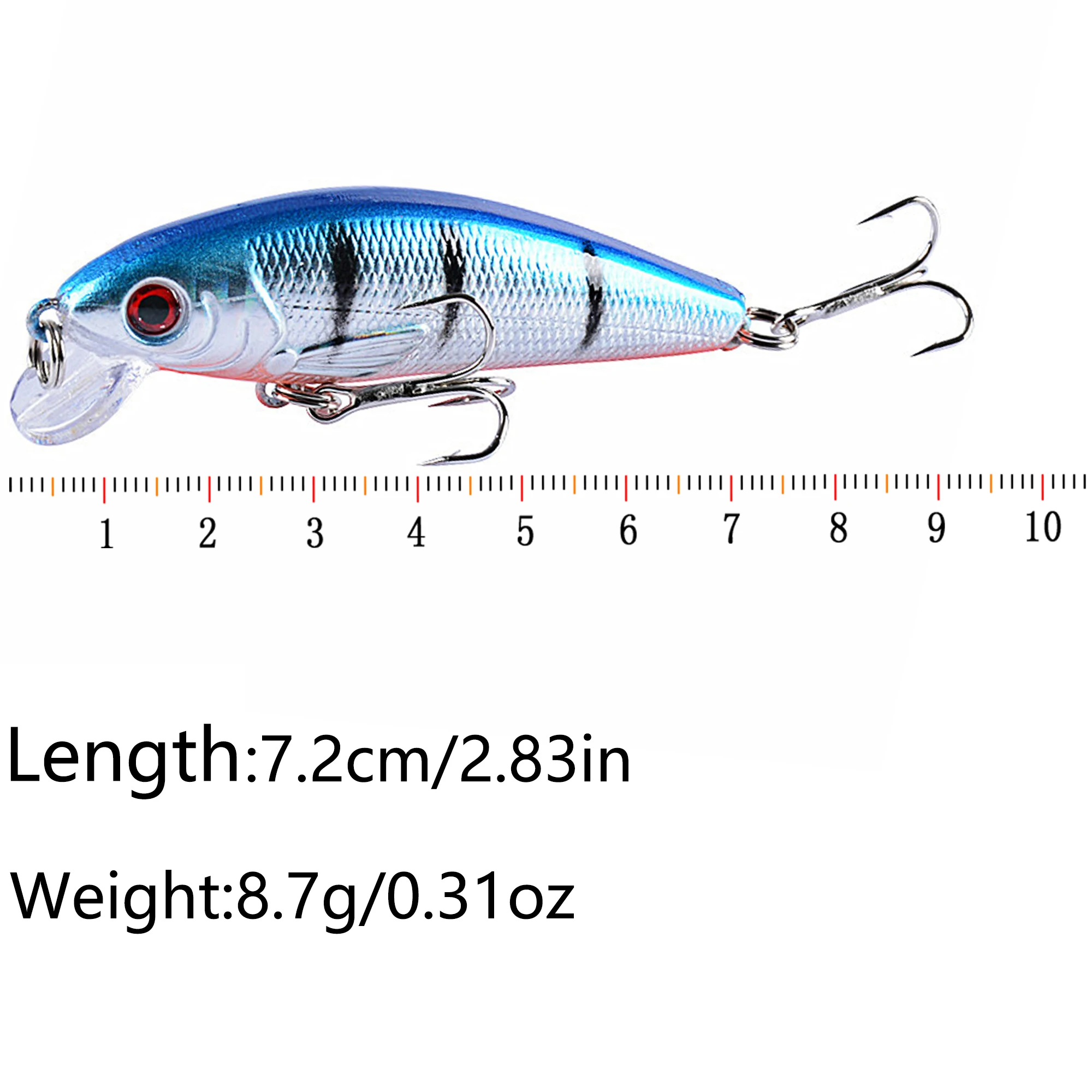10PCS Jerkbait Minnow Wobbler  – Fishing Lure Jerkbait Bewertung und Preis