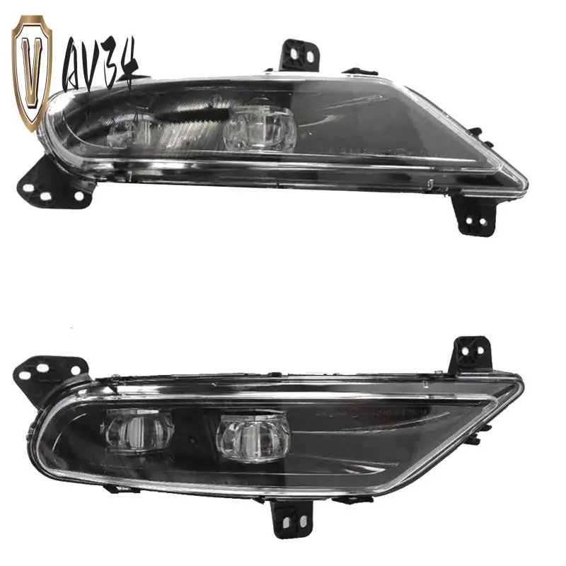 

AV34-Car Front Bumper LED DRL Daytime Running Light Turn Signal Fog Lamp For Chrysler 300C 2015-2020