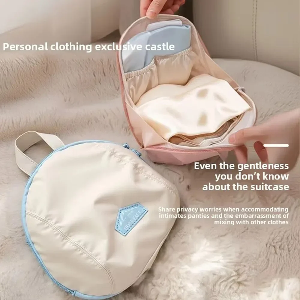Three-in-One Travel Storage Bag Portable Underwear Socks And Clothes Organizer Compact Travel Accessories for Easy Packing