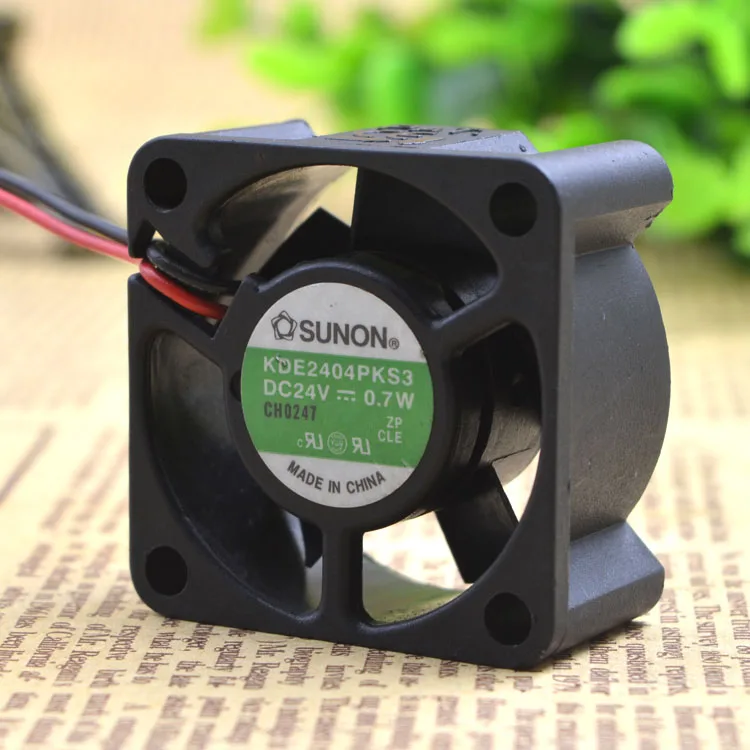 

НОВЫЙ ОРИГИНАЛЬНЫЙ KDE2404PKS3 DC 24 В 0,7 Вт 4020 40x40x20 мм ОХЛАЖДАЮЩИЙ ВЕНТИЛЯТОР Радиатор