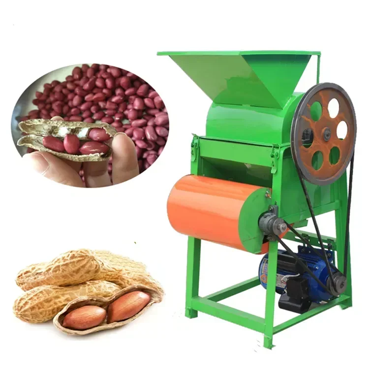 Professional peanut sheller manufacturers mini peanut shelling / peeling peanut shell machine