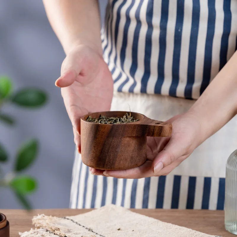 Coffee bean measuring spoon roasting tool