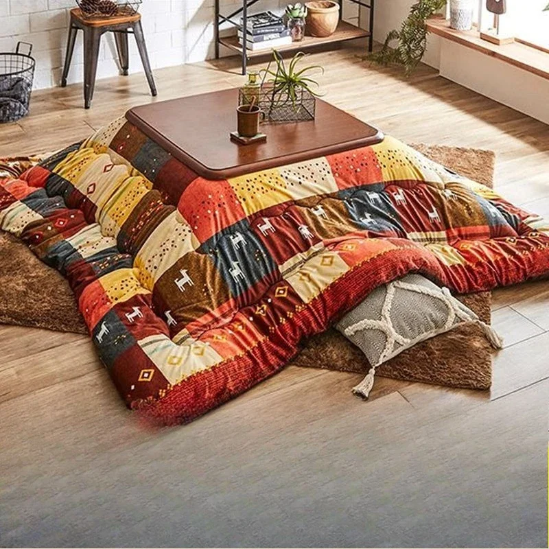 quilt heating table coffee table winter heating table