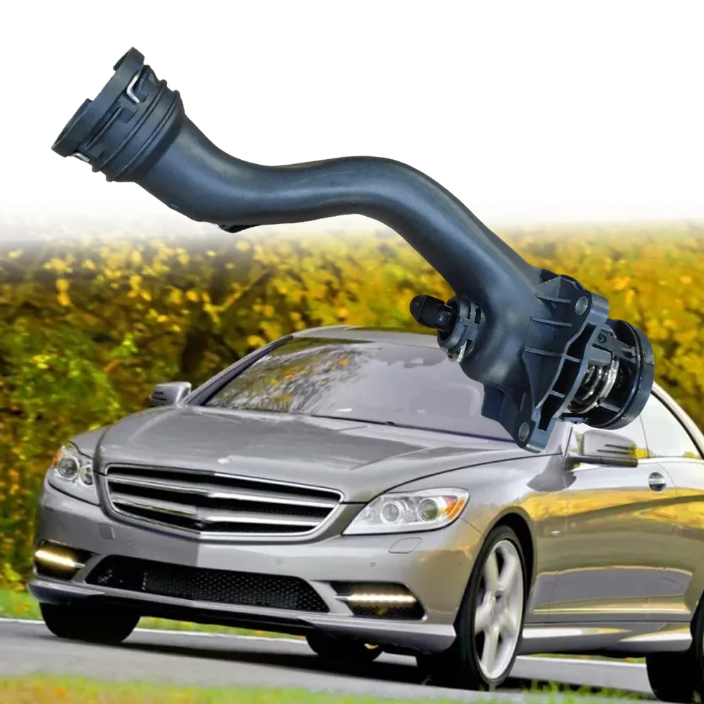 

2782000815 Engine Cooling Thermostat Housing for Mercedes Benz CL550 CLS550 E550 S550 GL550 ML550 GLE63 GLS63 S63 A2782000815