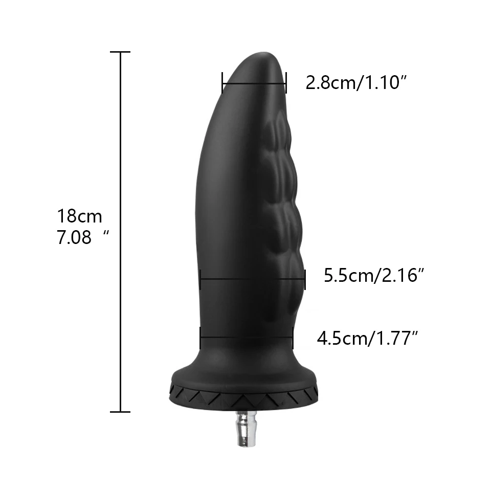 ROUGH BEAST Sex Machine Dildo Attachment for Vac-U-Lock Masturbation Machine Silicone Anal Plug Women Man  Masturbator Sex Toys