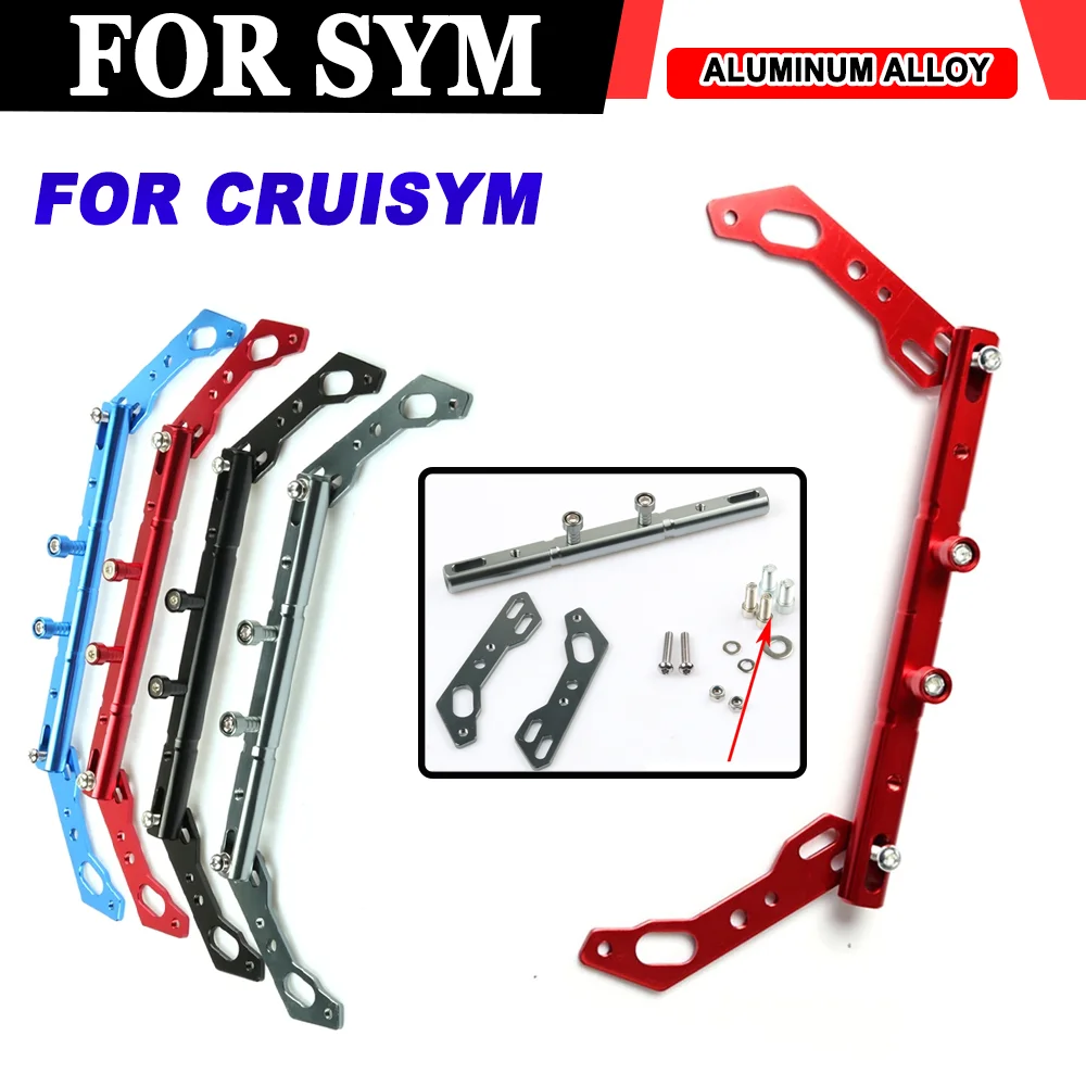 

For SYM Cruisym 150 150X 180 300 125i Accessories Phone Holder Stand GPS Navigation Bracket Handlebar Balance Bar Crossbar
