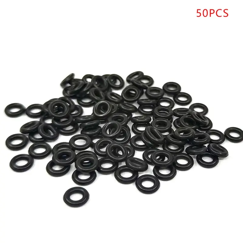 50PCS Common Rail Diesel Fuel Injector Oil Return Joint Seal Washer Ring Gasket For BOSCH 110, Common Rail Injector Repair Kits