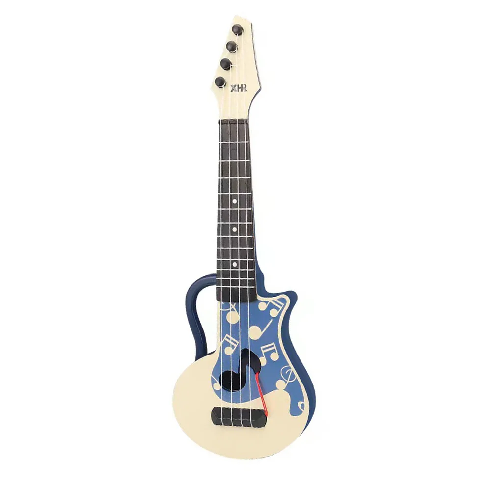 

Children's Guitar Plastic Model Toys Electric Ukulele Kids Instrument Nylon Playthings Simulation Childrens