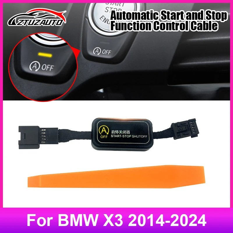 

For BMW X3 2014-2024 year Car Automatic Stop Start Engine System Off Device Control Sensor Plug Cable Auto Accessories