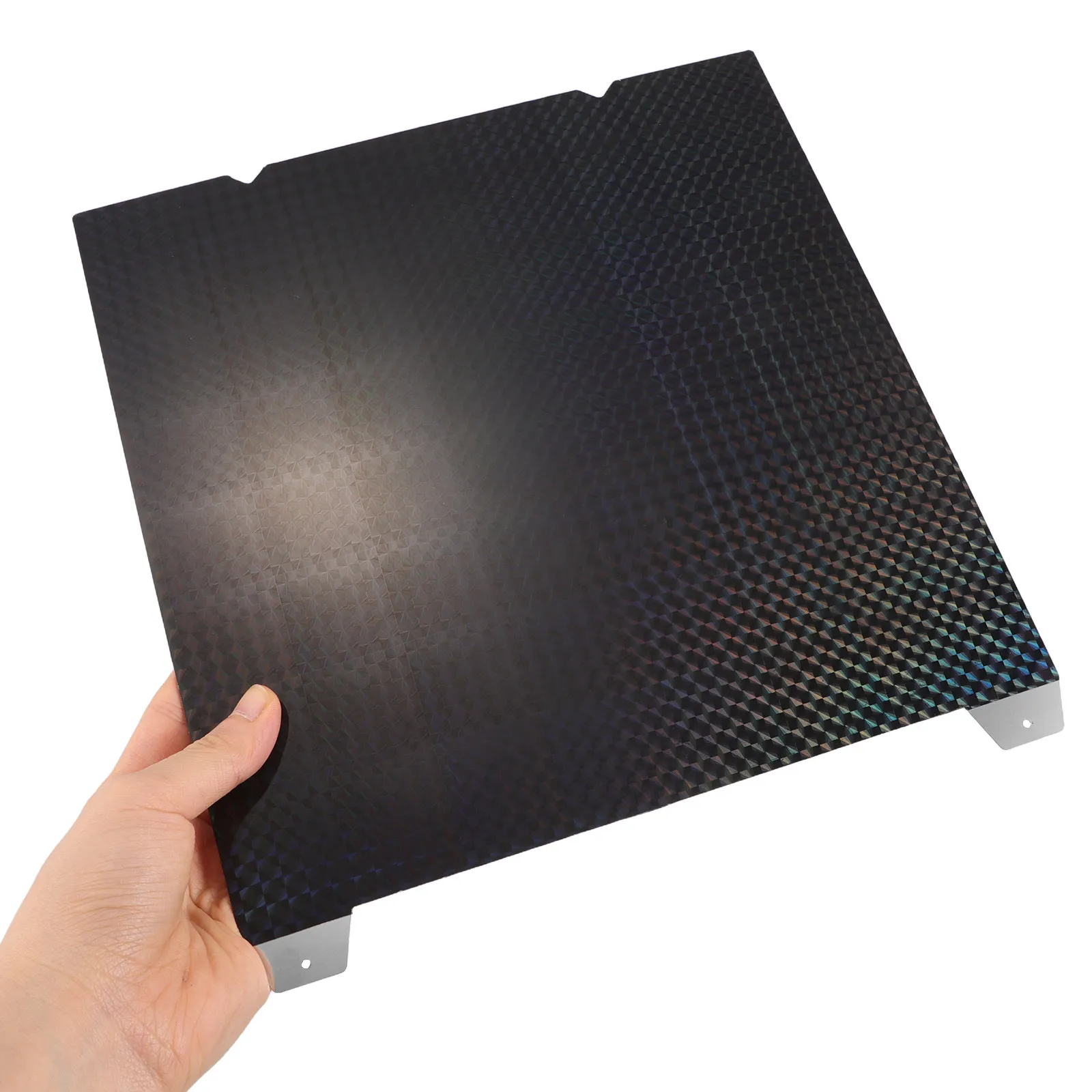 

1 Set 235X235Mm Flexible Steel Plate Smooth Textured Pei Sheet Build Spring Bed For Stability Precision Replacement