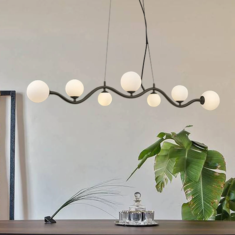 غرفة نوم حديثة ديكور غرفة الطعام مصابيح سقف LED أضواء قلادة إضاءة داخلية إضاءة داخلية مصباح سقف الثريا