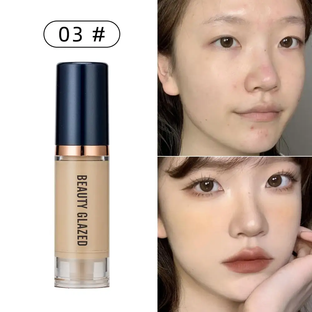 Face Foundation Cream Oil-control Matte Long Lasting Concealer Liquid Waterproof Full Coverage Matte Base Professional Makeup