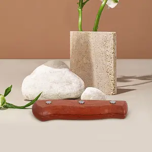 Ergonomic Wooden Cutter Handle Replacement for Kitchen Knives Non-Skid Secure Grip Compatible with Chef Sashimi Santoku Paring