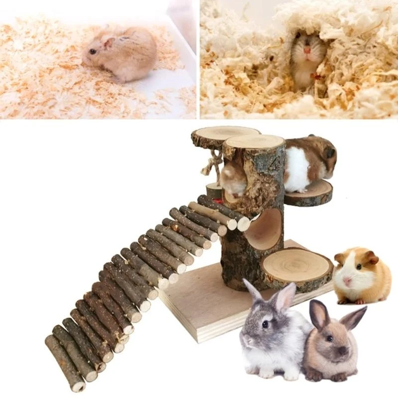 Escalera escalada para hámster, plataforma juguete que proporciona espacio seguro y emocionante para hámster, venta