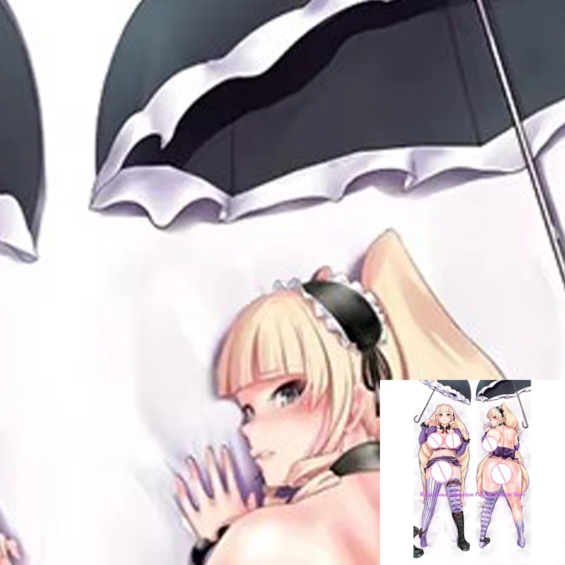 

Dakimakura Anime Pillow Cover Beautiful Girl Sided Print 2Way Cushion Bedding Gifts