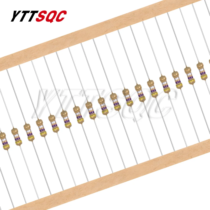 100PCS 1/4W Carbon Film Resistor 5% 0.25W 0R-22M 0 10 100 120 150 220 270 330 470 1K 2.2K 4.7K 10K 100K 470K 1M 10M 20M ohms