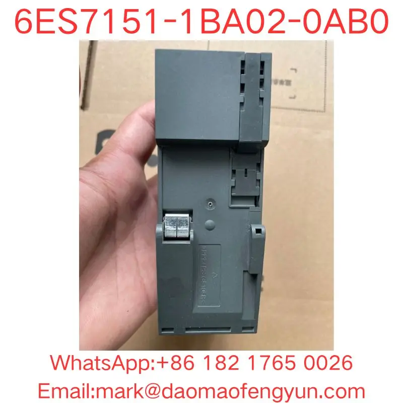 6ES7151-1BA02-0AB0 Used Tested OK In Good Condition SIMATIC DP, Interface module IM151-1 High Feature f. ET200S