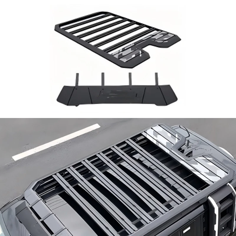 

Hot-selling Aluminum Alloy Off-Road Roof Rack for BYD Formula LEOPARD 5 with Easy Installation and Above 100kg Capacity