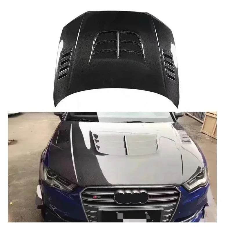 

Auto Body Systems Carbon Fiber Engine Hood Cover Plate For Audi A3 S3 2014-2016