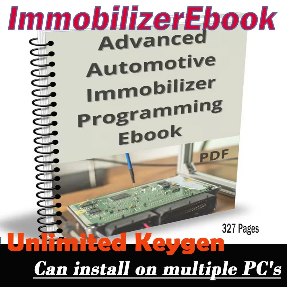 

Advanced Automotive Immobilizer Programming Ebook 327 Pages PDF ECU Programming Diagnose Repair Tool Car Control Box Teaching