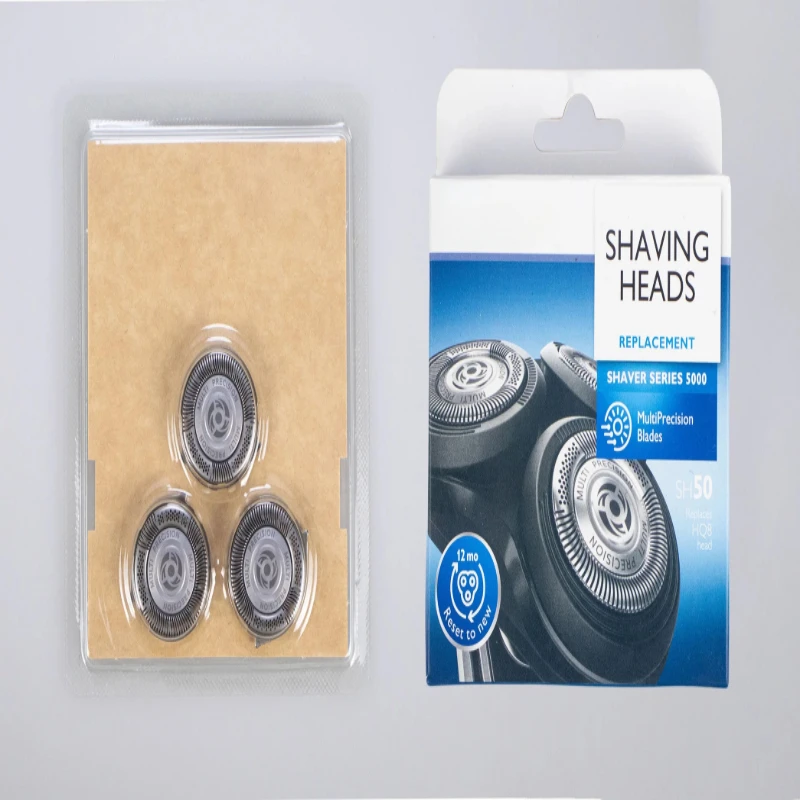 SH50/50 S5000.6000 series electric shaver replacement blades replace 3 rotating cutting blades