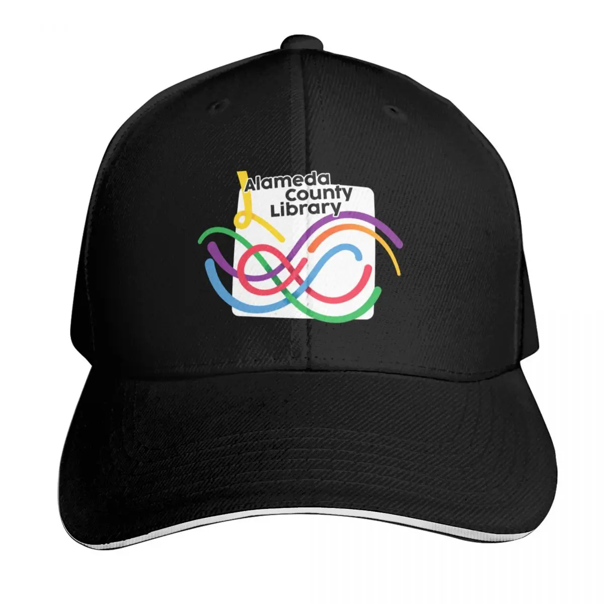 AC Library - Engaging the Senses Baseball Cap Outdoor Golf Running Hiking Summer Beach Travel Streetwear Hip Hop Trendy