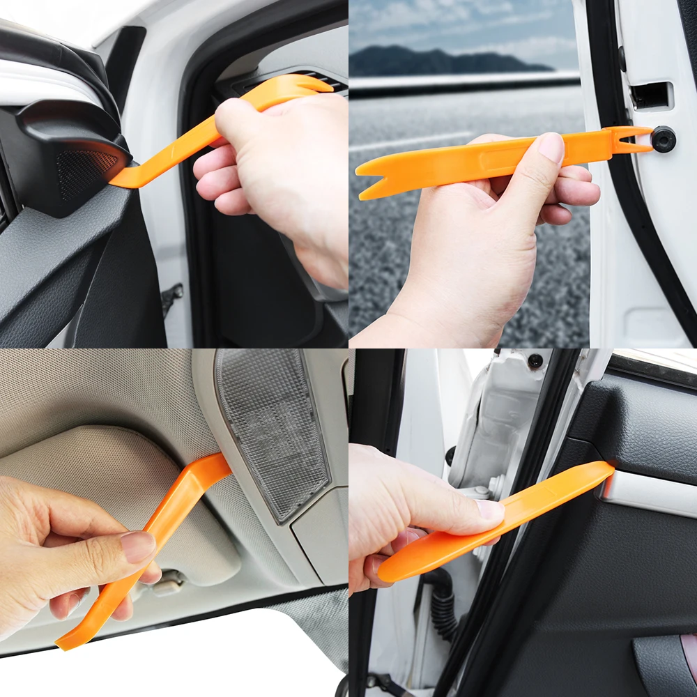 Car Disassembly Tool Plastic Pry Bar Car Installation Panel Disassembly Navigation Central Control Interior Buckle