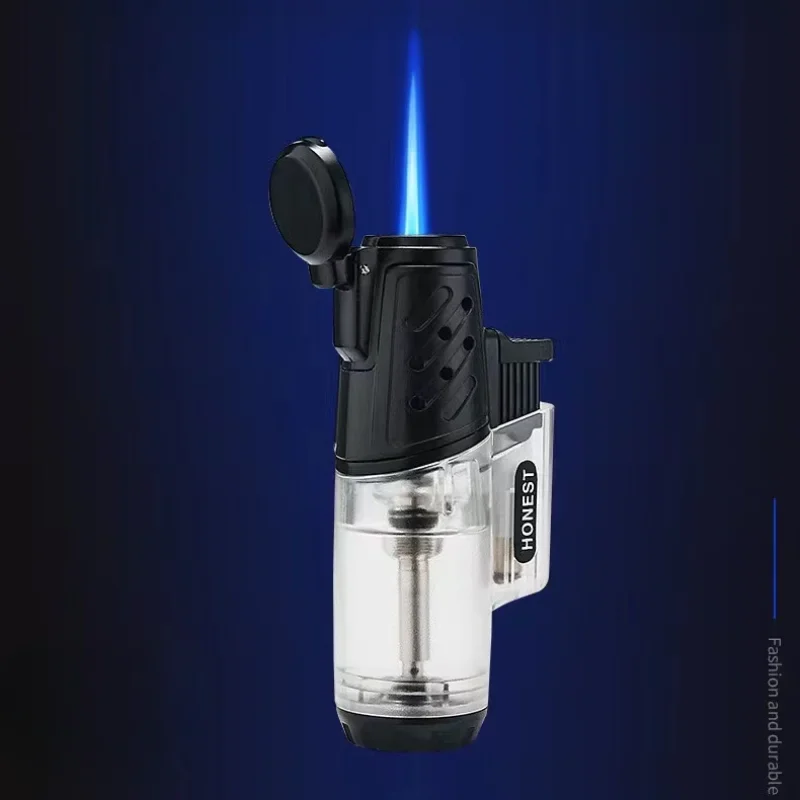 2024 HONEST New Cigarette Lighter Torch Turbo Lighter Gas Lighters Jet Unusual Lighters Flints Butane Smoke Gadgets For Men