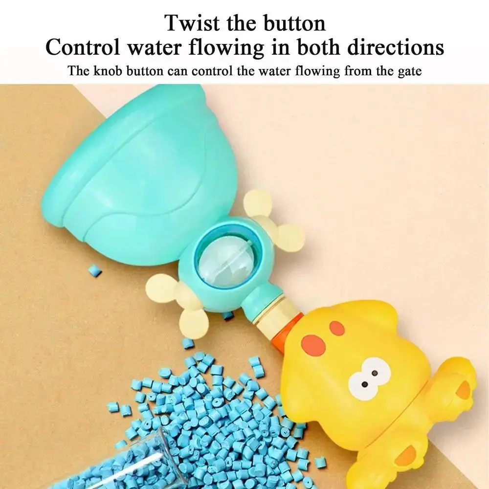 Suction Cup Dinosaur Egg Shower Toys Educational Sensory Play Water Wheel Water Toy ABS Outdoor Universal Ocean Bath Toys