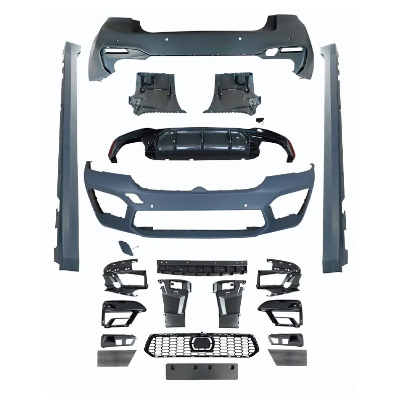 

Suitable for BMW 5 Series surround G30G38 later change to M5 front and rear bar assembly side beam large surround kit