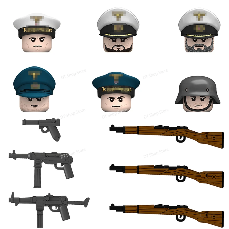 

N661-666 Военная война, мини-солдаты, оружие, фигурки, кирпичи, воины, солдаты, строительные блоки, аксессуары, детские игрушки, подарки