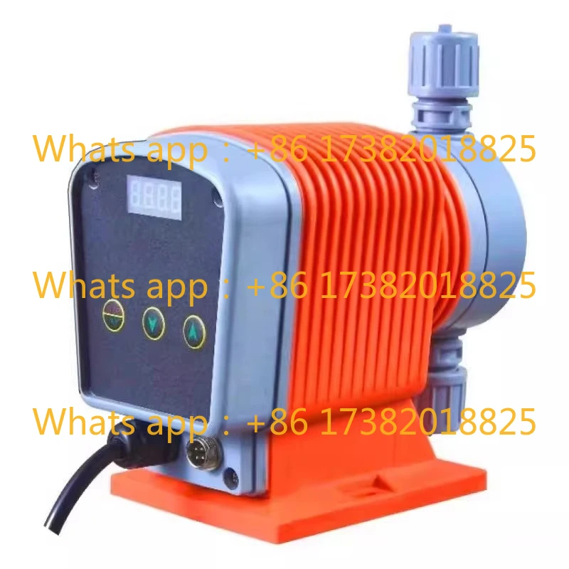 Bomba dosificadora de diafragma electromagnético Welsey importada, bomba dosificadora con control de señal de 4-20MA, flujo 25w-750w