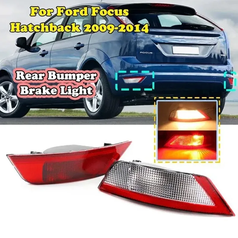 

Fox hatchback bumper lights Rear Reversing Lights Turn Signal Rear Bumper Rear bumper lights Fog Lights For 09-13 classic