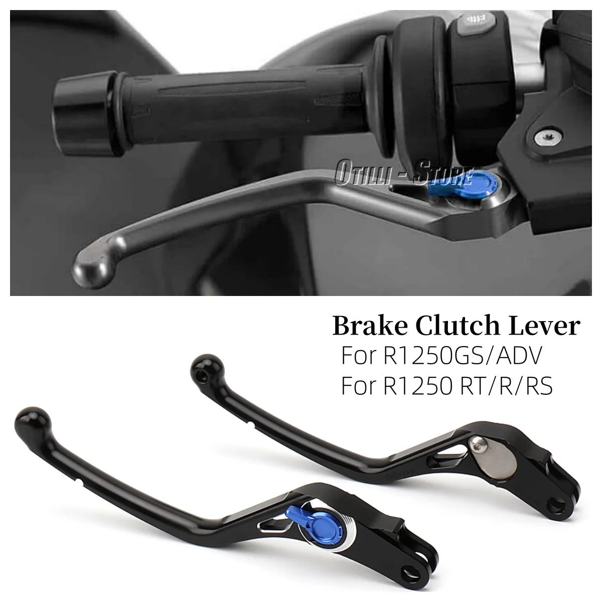

Motorcycle Adjustable Clutch Lever CNC Aluminium Brake Levers Hand Control Handle For BMW R1250GS Adventure R1250RT R1250 R RS