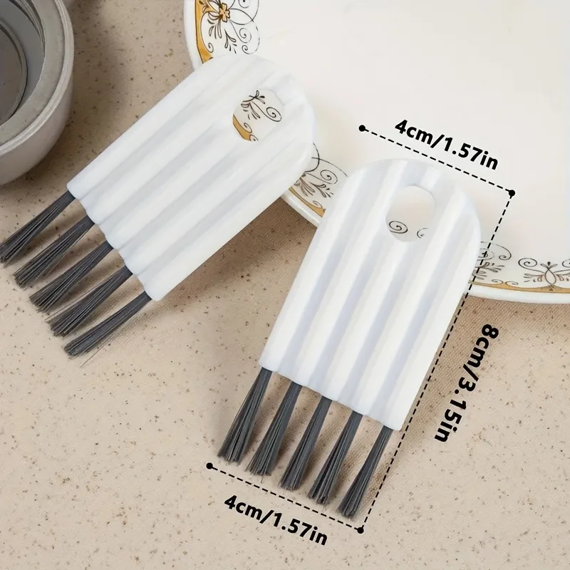 2-20Pcs Cleaning Brush Set Keyboard Cleaner & Bendable Cup Lid Brush for Office Home Kitchen Electronic and Tableware Cleaning